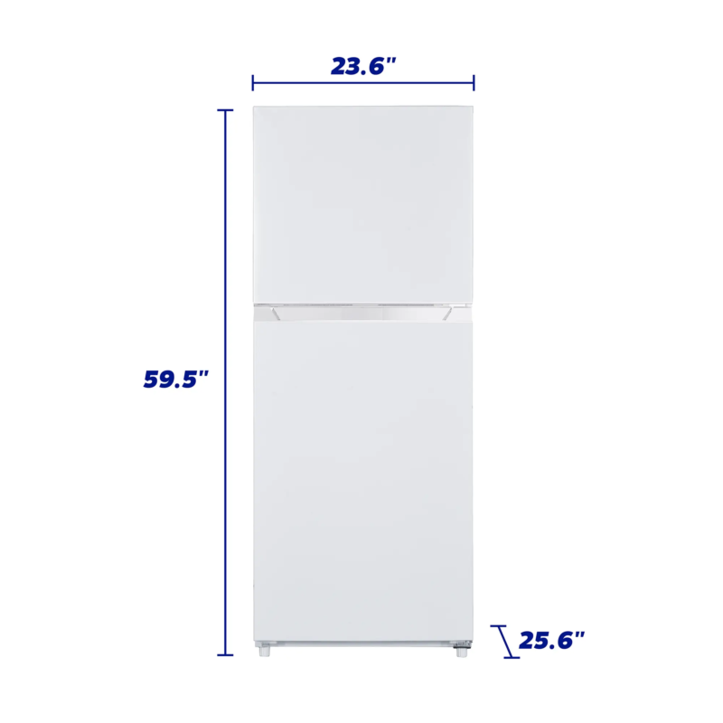 10.1 cu. ft. Top Freezer Refrigerator view 4