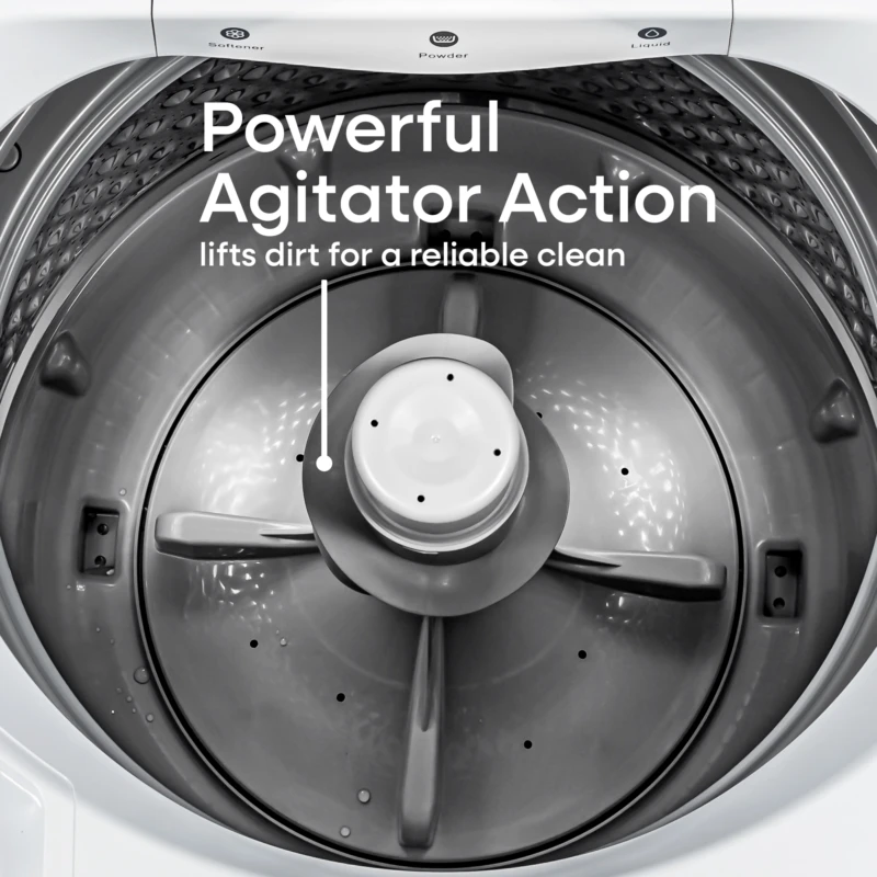 Element 3.9 cu. ft. Top Load Washer with Agitator - White (ENTW3925EW) ENTW3925EW