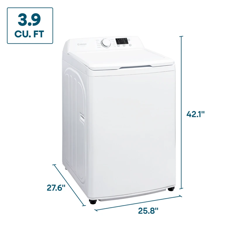 Element 3.9 cu. ft. Top Load Washer with Agitator - White (ENTW3925EW) ENTW3925EW