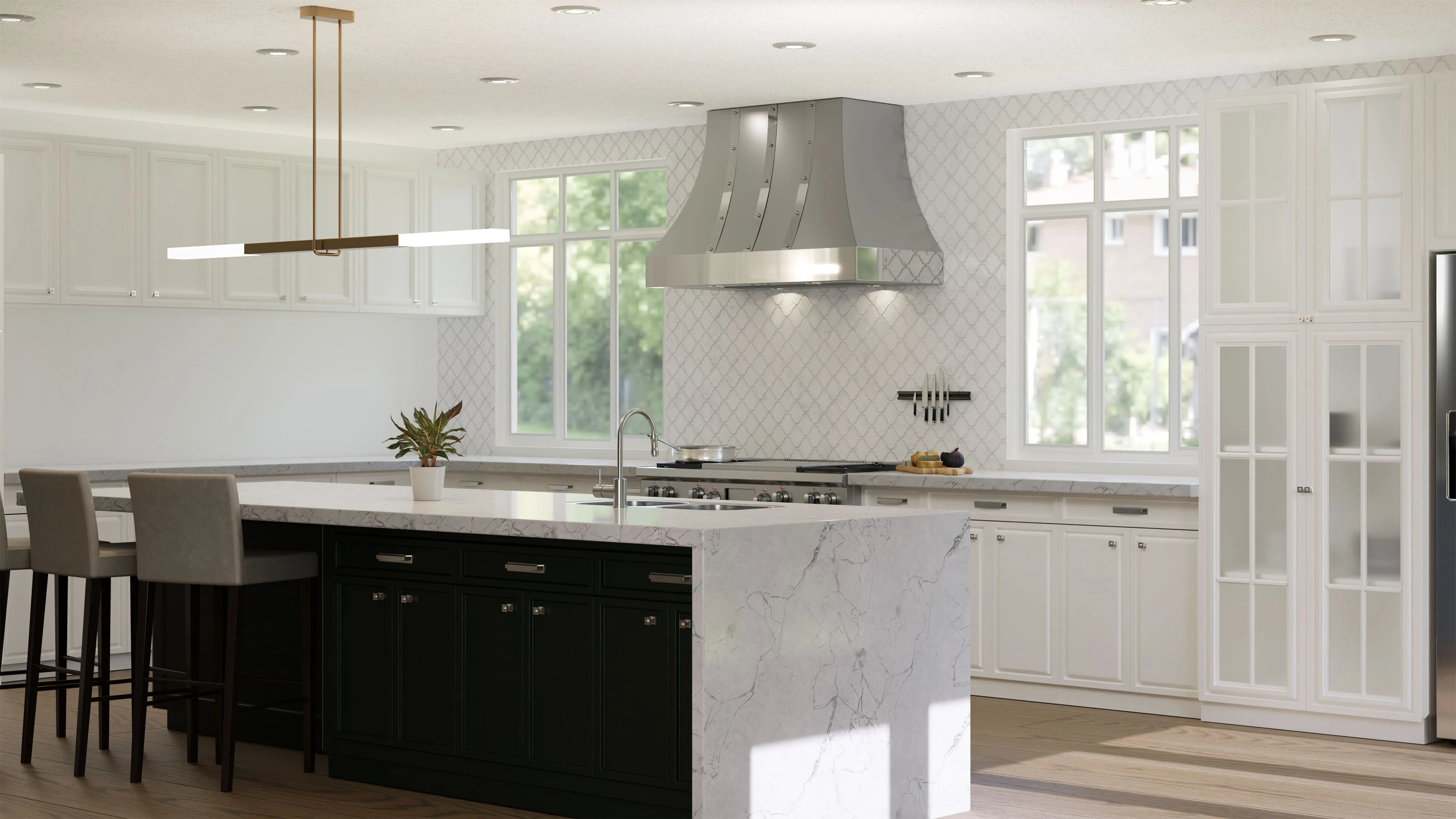 Oristano 48" Wall-mount Range Hood EORX48S1