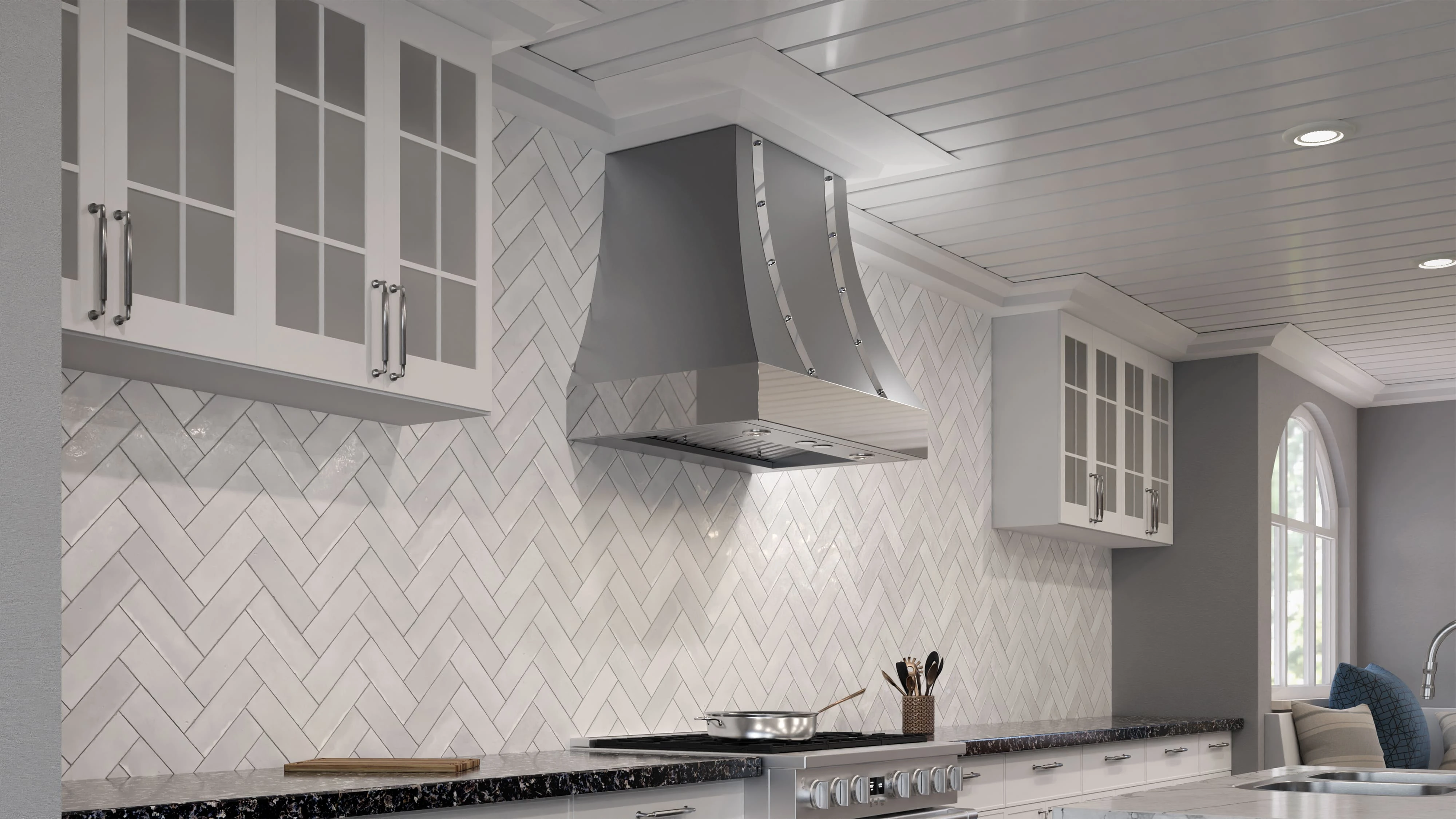 Oristano 48" Wall-mount Range Hood EORX48S1