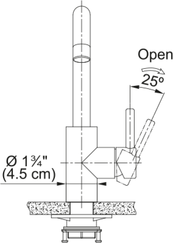 Eos Neo Bar Faucet view 3