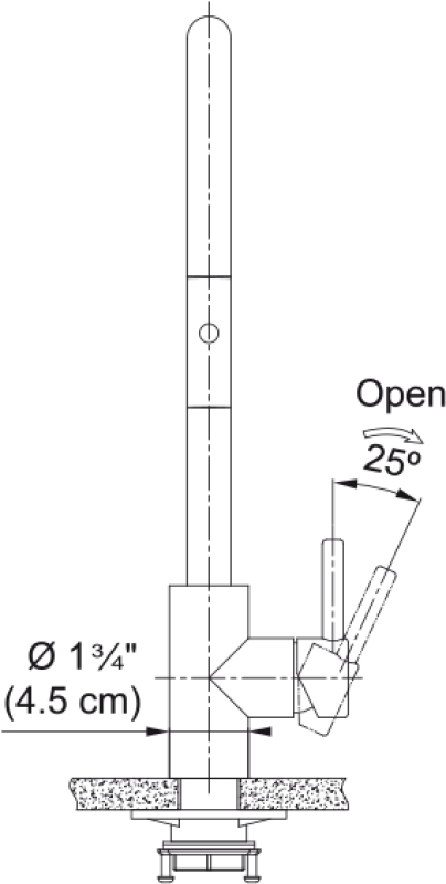 Eos Neo Pull Down Faucet view 6