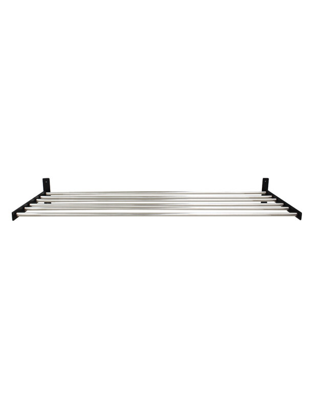 Epicureanist Wall-Mounted Horizontal Display Wine Rack, 3 Bottles Deep EP3DHZRACK
