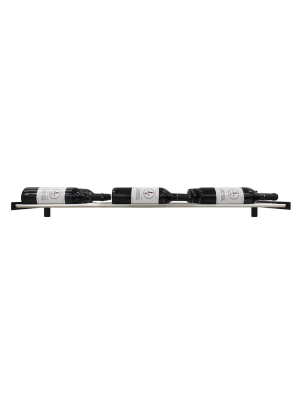 Epicureanist Wall-Mounted Horizontal Display Wine Rack, 3 Bottles Deep EP3DHZRACK