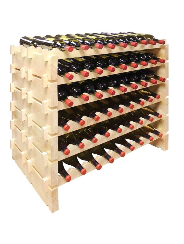 Double Modular Wine Rack, 108 Bottle Capacity EP4472108
