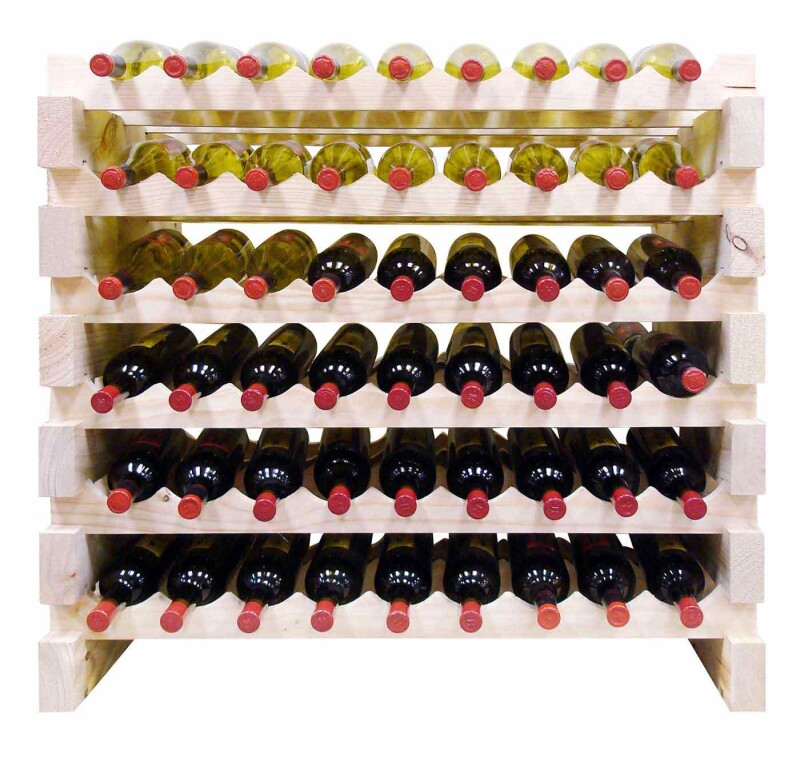 Double Modular Wine Rack, 108 Bottle Capacity EP4472108