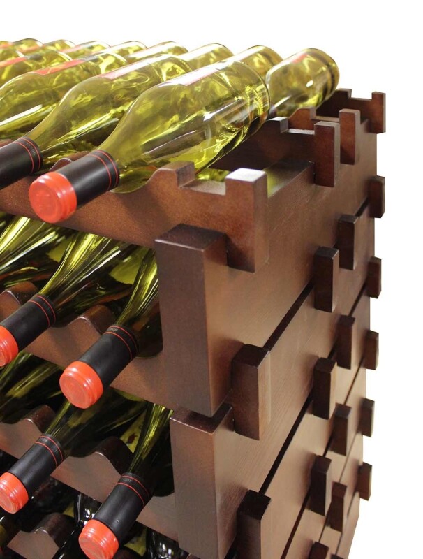 Double Modular Wine Rack, 108 Bottle Capacity EP4472108S