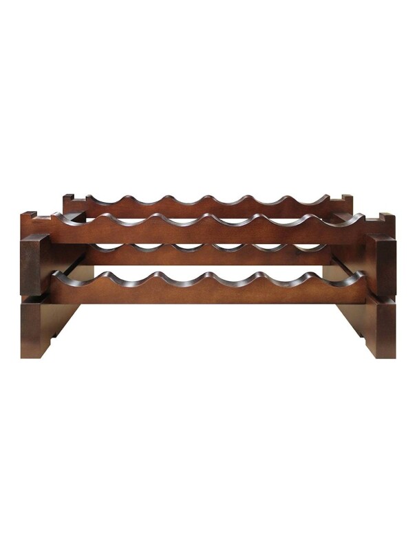 2 x 6 Bottle Modular Wine Rack (Stained) EP447212S
