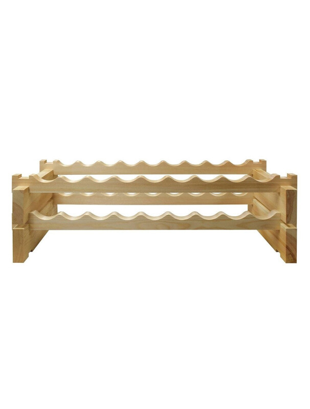 Modular Wine Rack, 2 x 9, 18 Bottle Capacity EP447218