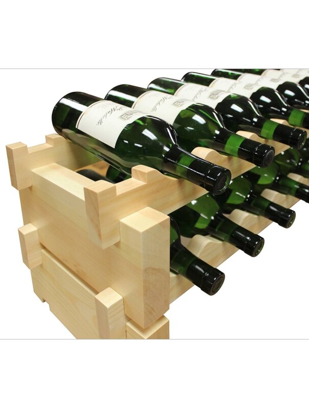Modular Wine Rack, 2 x 9, 18 Bottle Capacity EP447218