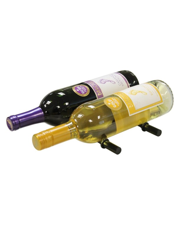 Epicureanist Secure Hold Wine Pegs, 2 Bottles Deep EPBLACKPEG02
