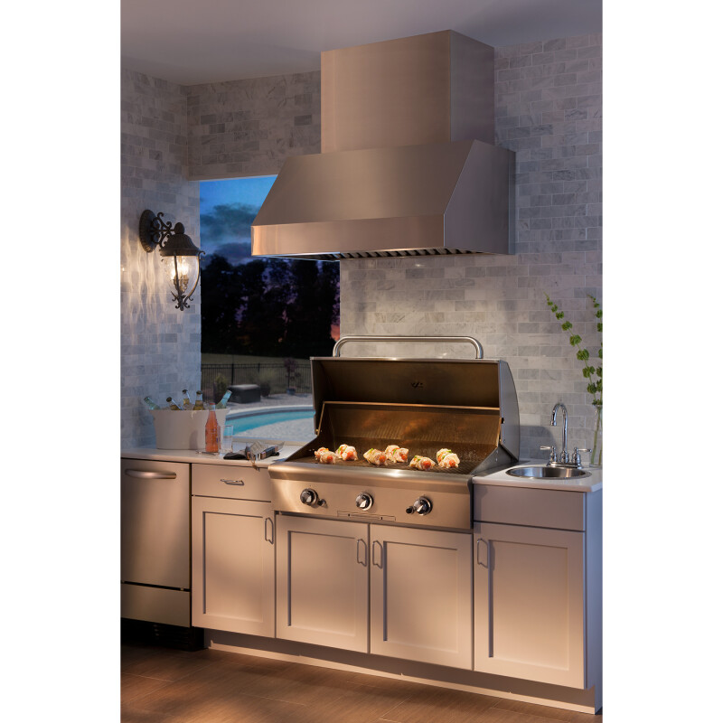 EPD61 Series 48-inch Pro-Style Outdoor Range Hood, 1290 Max Blower CFM view 3