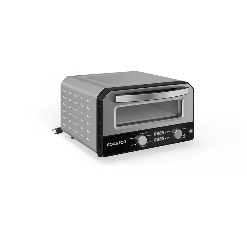 ELECTRIC PIZZA OVEN Multi Program w Baking Stone Countertop 0.5cf 110V EPO500