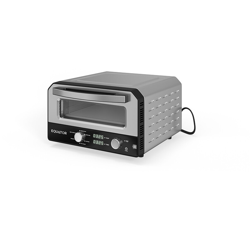 ELECTRIC PIZZA OVEN Multi Program w Baking Stone Countertop 0.5cf 110V EPO500