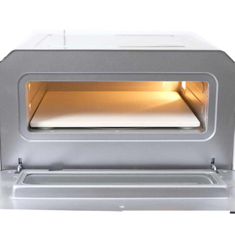 ELECTRIC PIZZA OVEN Multi Program w Baking Stone Countertop 0.5cf 110V EPO500