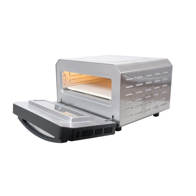 ELECTRIC PIZZA OVEN Multi Program w Baking Stone Countertop 0.5cf 110V EPO500