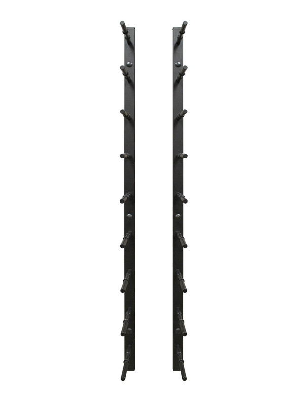 Epicureanist Modern Peg Wine Rack, 9 Bottle Capacity EPPEGWALL9B