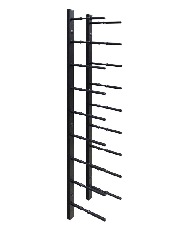 Epicureanist Modern Peg Wine Rack, 9 Bottle Capacity EPPEGWALL9B