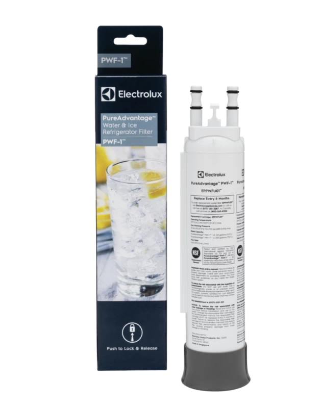 Electrolux PureAdvantage Water and Ice Refrigerator PWF-1™ Filter White EPPWFU01 Picture 1