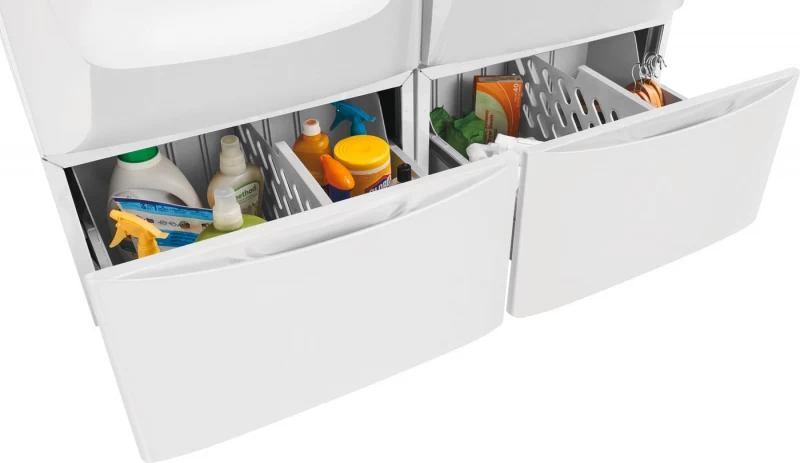 Luxury-Glide Pedestal with Spacious Storage Drawer view 6