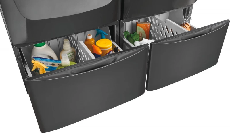 Luxury-Glide Pedestal with Spacious Storage Drawer view 8