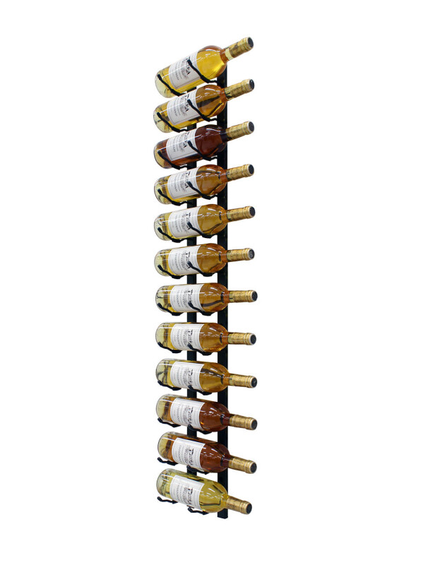Epicureanist Metal Wine Rack, 12 Bottle Capacity EPWIRE12B