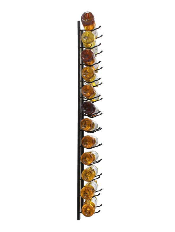 Epicureanist Metal Wine Rack, 12 Bottle Capacity EPWIRE12B