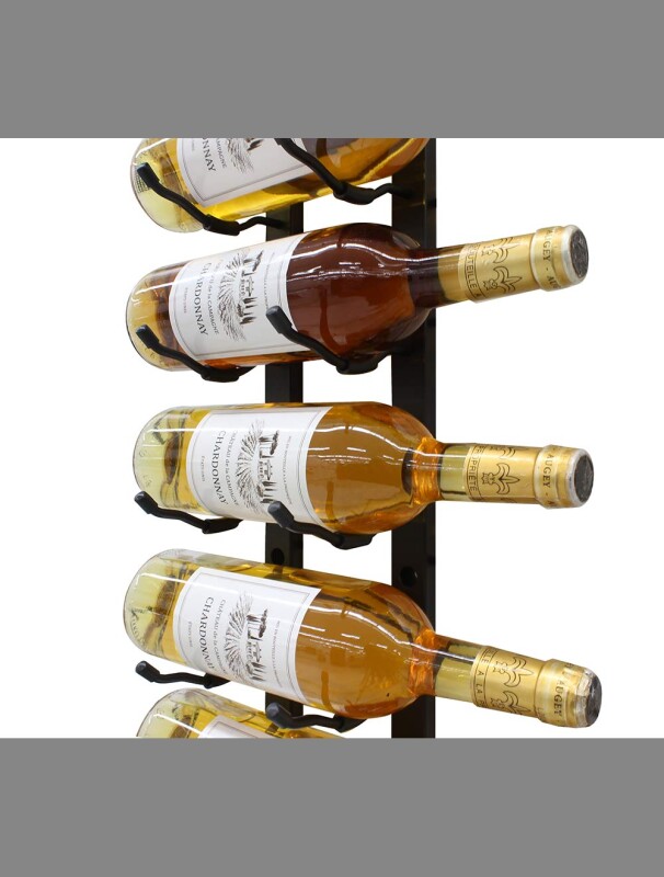 Epicureanist Metal Wine Rack, 12 Bottle Capacity EPWIRE12B
