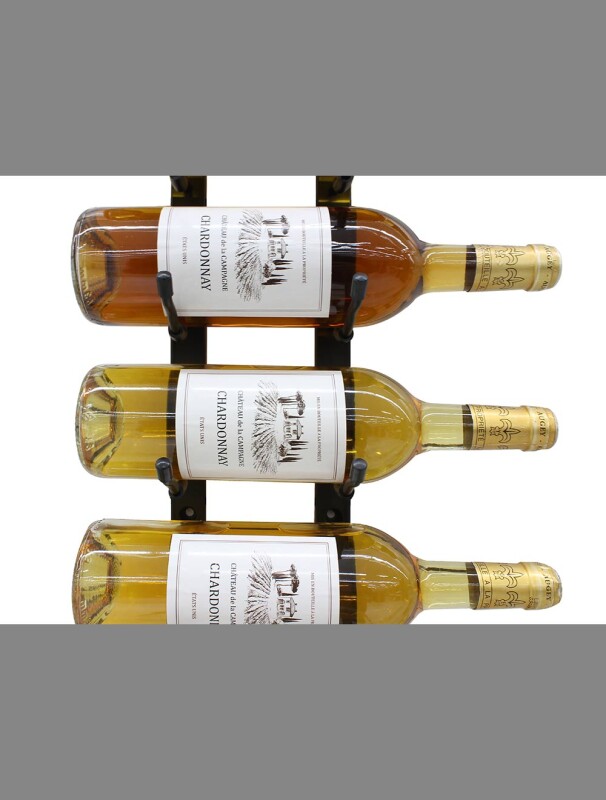 Epicureanist Metal Wine Rack, 12 Bottle Capacity EPWIRE12B