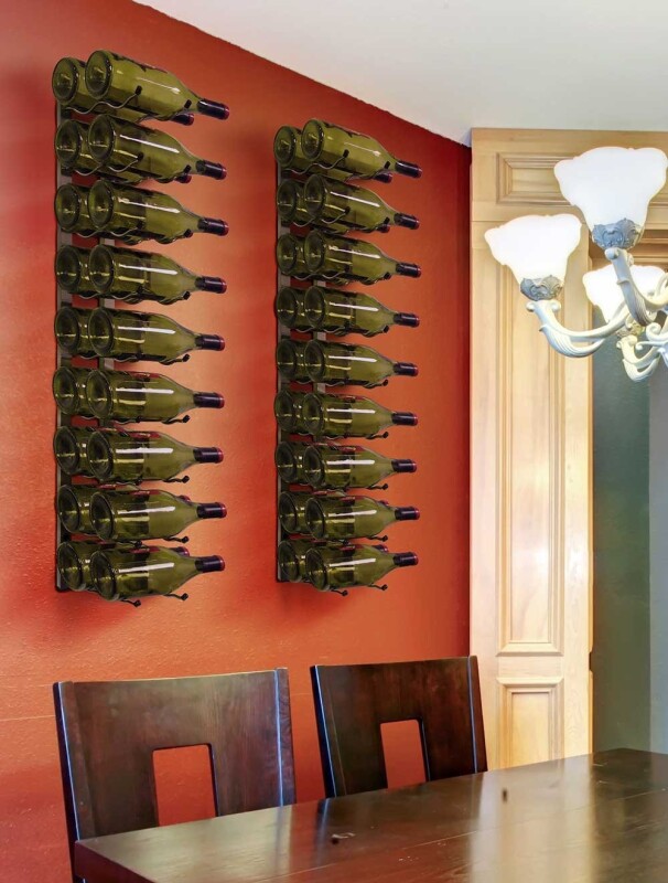 Epicureanist Metal Wine Rack, 18 Bottle Capacity EPWIRE2S