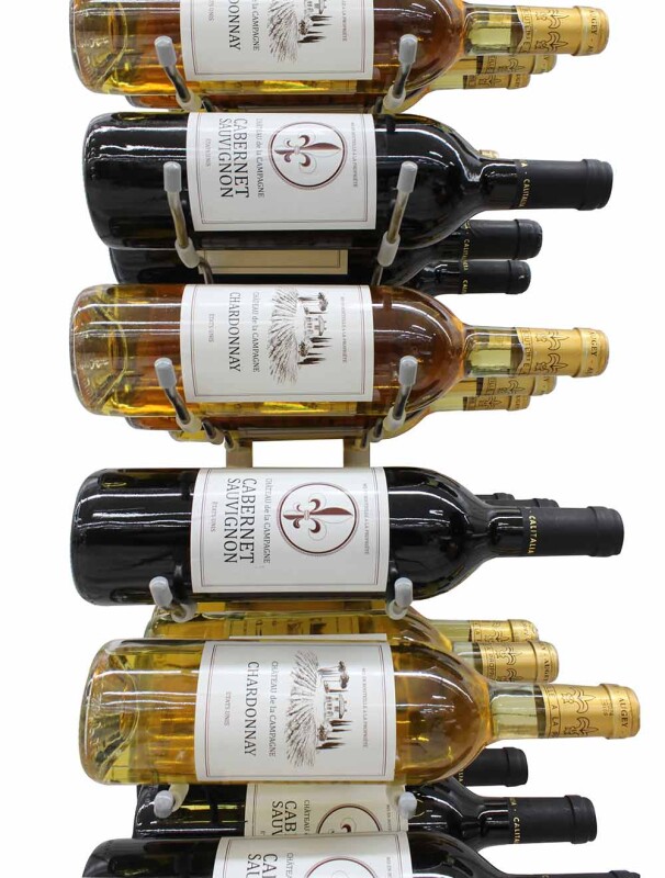 Epicureanist Metal Wine Rack, 27 Bottle Capacity EPWIRE3S
