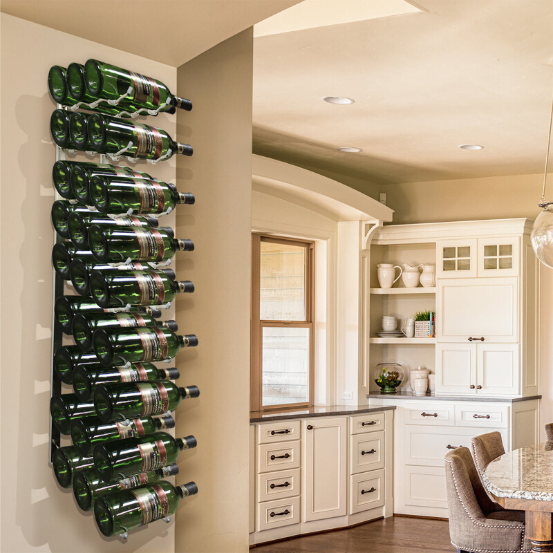 Epicureanist Metal Wine Rack, 27 Bottle Capacity EPWIRE3S