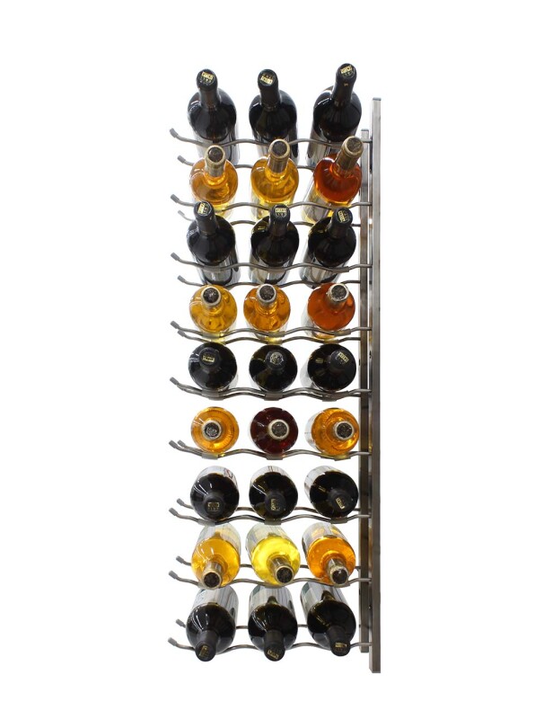 Epicureanist Metal Wine Rack, 27 Bottle Capacity EPWIRE3S