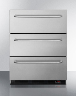 24" Wide 3-Drawer All-Freezer EQFM3D