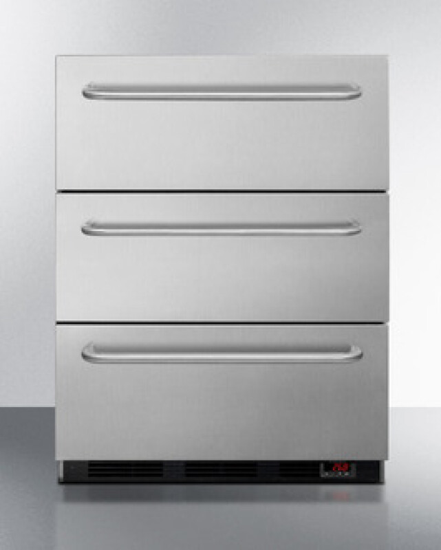 24" Wide 3-Drawer All-Freezer EQFM3D