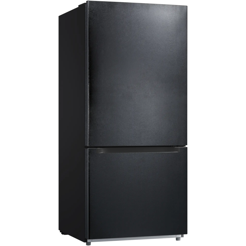Element 18.7 cu. ft. Bottom Freezer Refrigerator - Black view 3