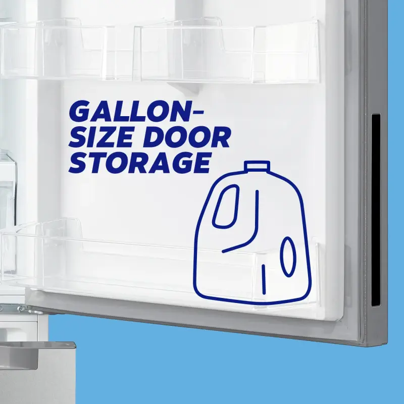 Gallon-Size Door Storage
