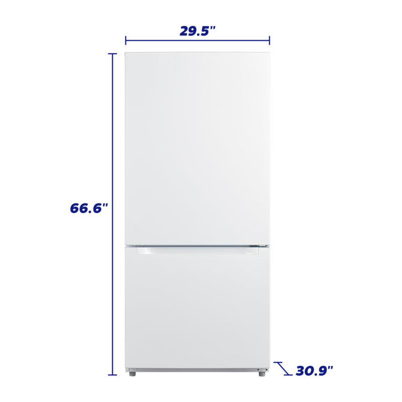 18.7 cu. ft. Bottom Freezer Refrigerator view 4
