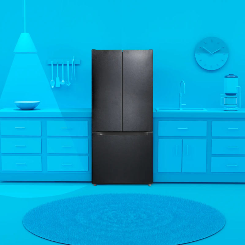 Element 18.4 cu. ft. French Door Refrigerator - Black view 5