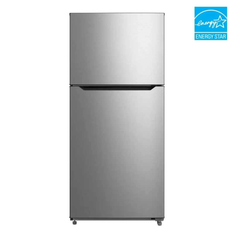 Element Appliance 14.2 cu. ft. Top Freezer Refrigerator Stainless Steel ERT14CSCS Picture 1