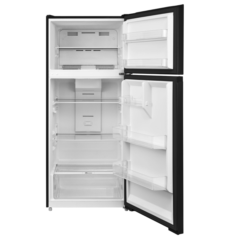 Element 16.0 cu. ft. Top Freezer Refrigerator - Black, ENERGY STAR view 2