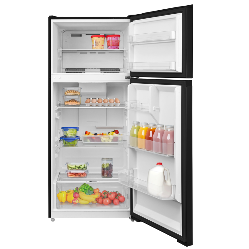 Element 16.0 cu. ft. Top Freezer Refrigerator - Black, ENERGY STAR view 5