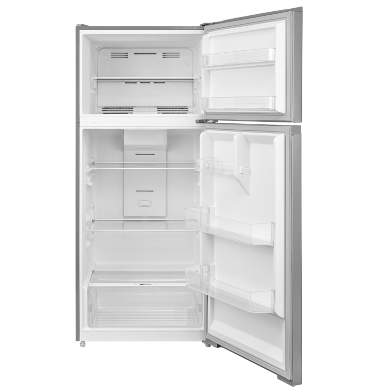 Element 16.0 cu. ft. Top Freezer Refrigerator - Stainless Steel, ENERGY STAR view 2