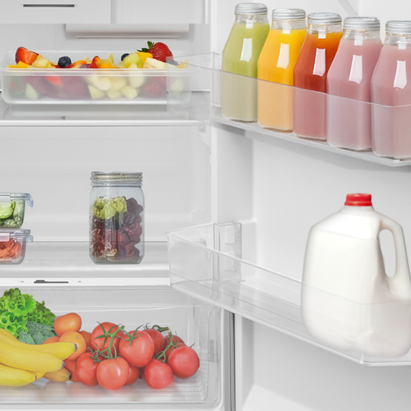 Element 16.0 cu. ft. Top Freezer Refrigerator - Stainless Steel, ENERGY STAR view 4