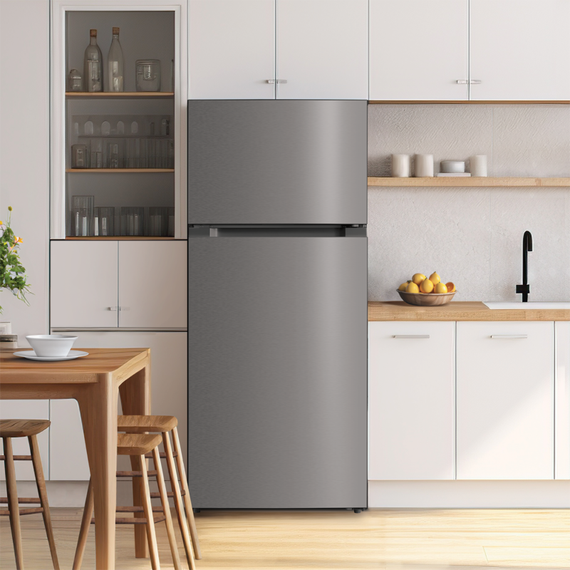 Element 16.0 cu. ft. Top Freezer Refrigerator - Stainless Steel, ENERGY STAR view 8