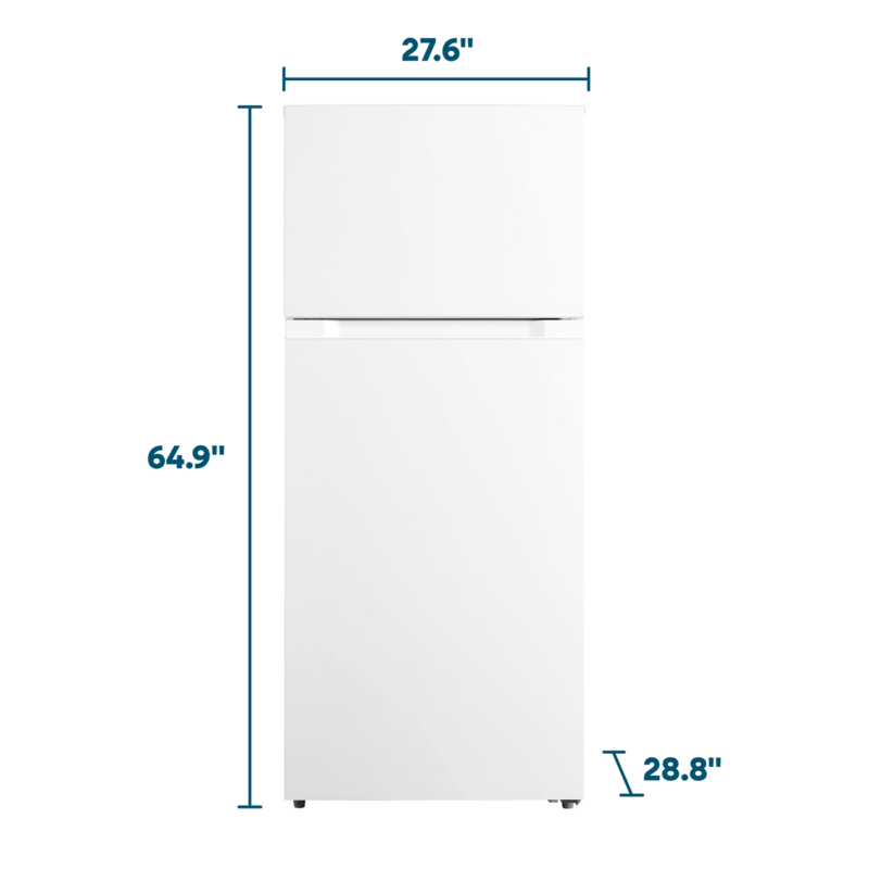 Element 16.0 cu. ft. Top Freezer Refrigerator - White, ENERGY STAR view 7