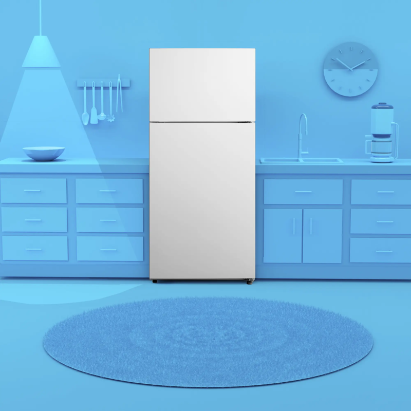 18.0 cu. ft. Top Freezer Refrigerator ERT18CSCW