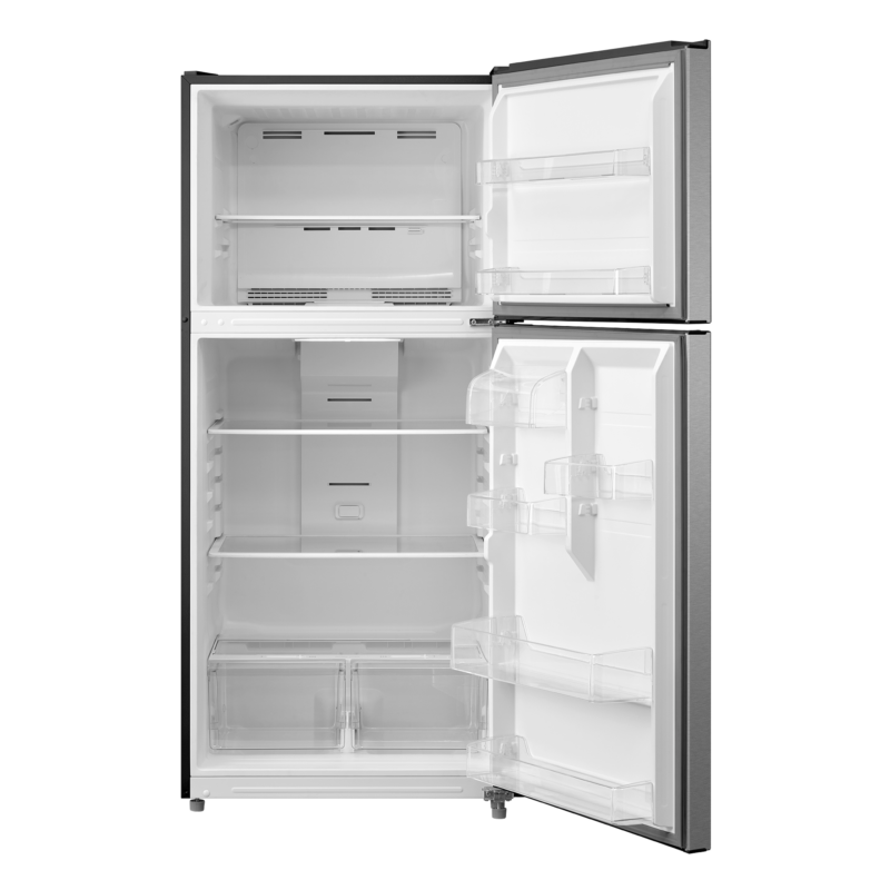 Element 18.1 cu. ft. Top Freezer Refrigerator - Stainless Steel, ENERGY STAR view 2