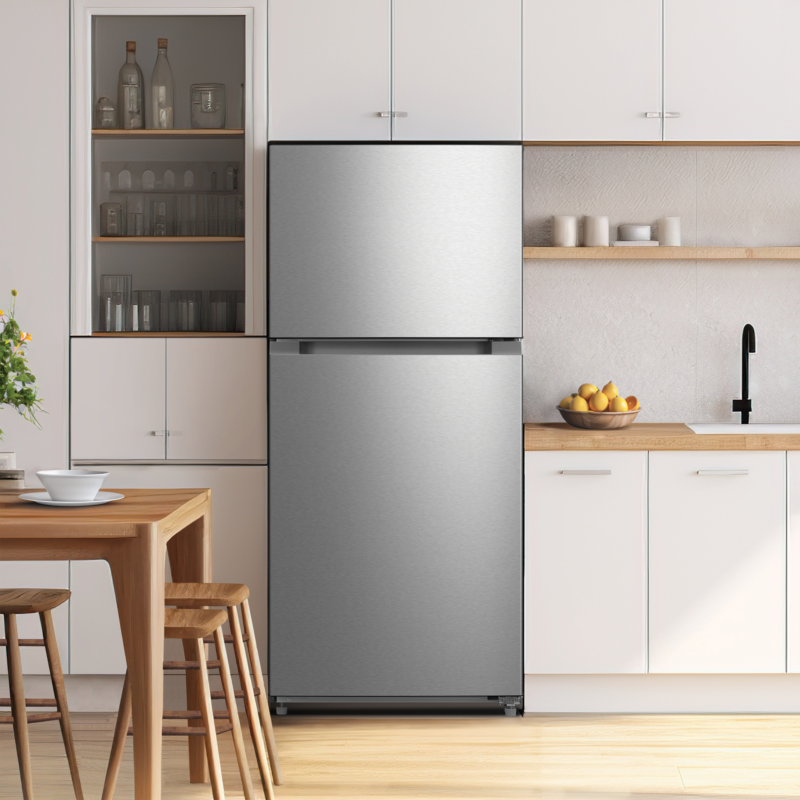 Element 18.1 cu. ft. Top Freezer Refrigerator - Stainless Steel, ENERGY STAR view 7